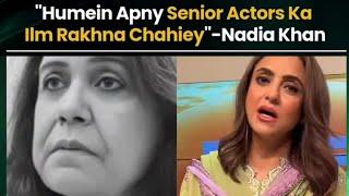 Senior Actress #ayeshakhan 1Week Tak Flat Main Lawaris Pari Rahi | #nadiakhan ka Shadeed Ijtajaj