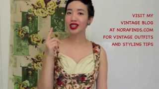 Vintage Tutorial/How-to: Long Lasting Red Lips