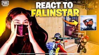 Reacting To FALLINSTAR Gameplay  | REACTION SERIES PART 1  | PJ HAYAT | PUBGMOBILE