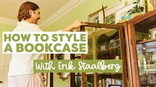 How to Style A Bookcase Like A Pro, With Stylist Erik Staalberg