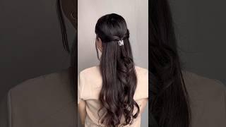 Cute easy hairstyles for medium, long hair  #hairstyles #hair #shorts #explorepage #hairtok