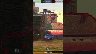 Kranvagn best shots in wolrd of tanks blitz #shorts #wotblitz