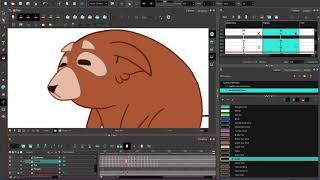 TOON BOOM.  РАССКРАСКА ЧИСТОВЫХ КОНТУРОВ. УРОКИ АНИМАЦИИ В ToonBoom Harmony  на русском. УРОК# 7