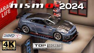 INNO64  1:64 - Nissan GTR R35 Nismo 2024 x Top Secret Edition l Cinema Shot 4K Die-cast