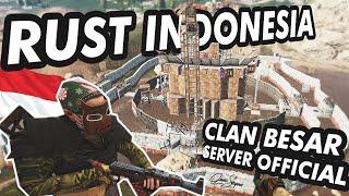 Clan Indonesia Terbesar Bikin Base Raksasa di Rust Server Official SEA Main