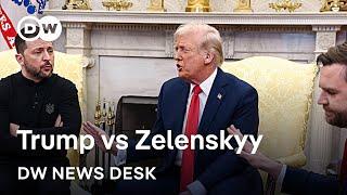 Bully diplomacy: Is Trump forcing Ukraine into a peace deal with Russia? | DW News Desk