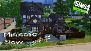 MINICASA SLOW Familiar  Speedbuild No CC || Sims 4