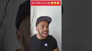 ID FOR A CLUB             #reels #shorts #funny #club #relatable #age #video