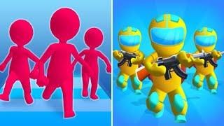 Join Clash 3D Vs Gun Clash 3DⓂ️Max All Levels Walkthrough Gameplay BN3A