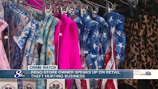 Reno store owner says retail theft is hurting her business