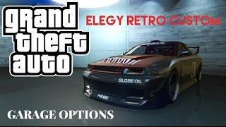 GTA Online Benny's Customs Elegy Retro Custom - Garage Options Import/Export DLC