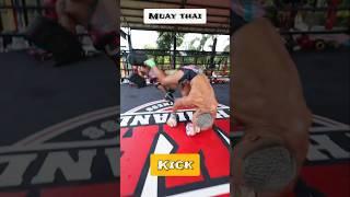 Muay thai back flip kick #backflip #selfdefensetips #muaythai