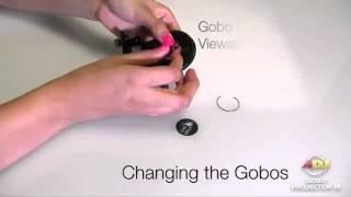 ADJ Gobo Projector IR mit 3 Metall- und 1 Glas-Gobo