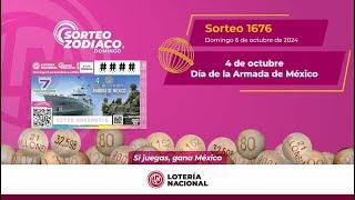 SORTEO ZODÍACO No. 1676: Celebrando el Día de la Armada de México 