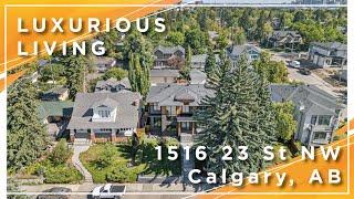 Calgary Real Estate Property Video Tour Production - 1516 23 St NW, Calgary AB