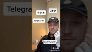 5 Encrypted Messaging Apps | Millennial Moderator | TikTok | Best Apps for Private Messaging