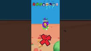 Which Brawlers can PASS the WATER #brawlstars #shorts