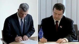 Serbia, Kosovo agree tentative deal on improving ties