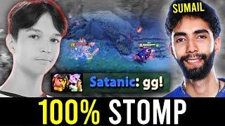 SUMAIL picked his INVOKER against Dota Prodigy SATANIC.. - 100% STOMP!