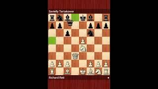 Original Reti's Mate | Reti Vs Tartakower , #chess #checkmate