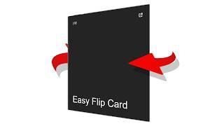 3D Flip Card Hover Effect Under 5 Minutes [HTML/CSS/JS]