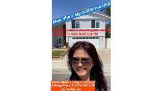 Touring BEAUTIFUL HOME TOUR HUNTINGTON BEACH CALIFORNIA USA