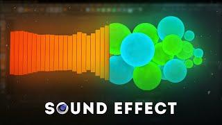 Animation of sound in Cinema 4D.Sound effector in Cinema 4D