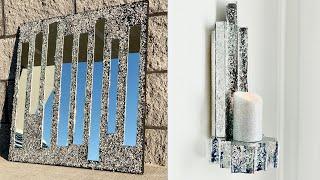DIY Home Decor Ideas | LUXE DIY Mirror Wall Decor | LGQUEEN Home Decor