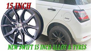 NEW SWIFT 15 INCH ALLOYS & TYRES