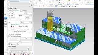 Siemens NX 10- Follow periphery-Z level corner-Op_30_40_50