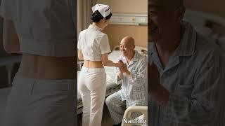 生命里最想要的，是来自她的关怀 #女护士 #老人 #陪伴 #nursery