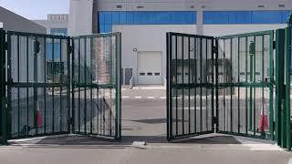 Ambitions Trackless Automatic Bi Folding Gate