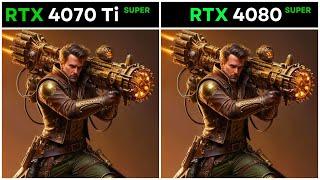 RTX 4080 SUPER VS RTX 4070 Ti SUPER : TEST IN 19 GAMES 1080P - 2K - 4K