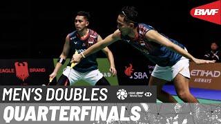 KFF Singapore Badminton Open 2025 | Astrup/Rasmussen (DEN) [1] vs. Alfian/Ardianto (INA) [6] | QF