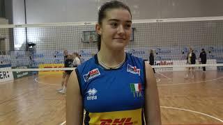 Torneo Wevza, Messina: Sofia Martinengo dopo Italia-Finlandia 3-0