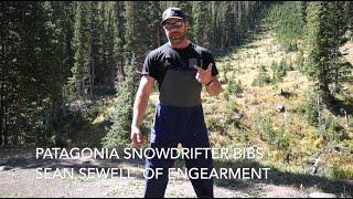 Patagonia SnowDrifter Bibs Review - Sean Sewell of Engearment.com #patagoniasnowdrifterbib