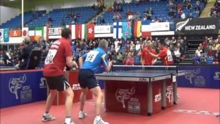 World Veterans Championships table tennis 2014 Double men 40 49