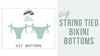 DIY Reversible & Seamless String Bikini Bottoms | Kit Bottoms | Edgewater Avenue