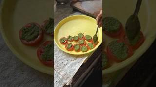 Dumas famous tomato Bhajiya | #bhajiya #food #streetfood | Chatora Ankit