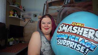 Opening The Biggest Dino Smashers Epic Egg Yet! #smashersiceage