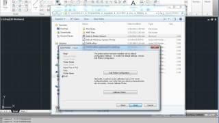 how to configure a plotter in AutoCAD to Adobe Photoshop by Wassim Shuiriah