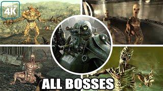 Fallout 3 GOTY - All Bosses & Monsters (With Cutscenes) 4K 60FPS UHD PC