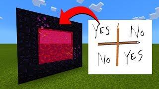 How To Make A Portal To The Charlie Charlie Dimension in Minecraft!