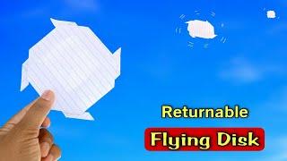 best notebook disk  (Returned), how to make returnable disk, flying paper shield,