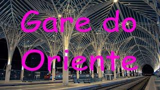 Como chegar de metro à Gare do Oriente. Estação intermodal com destinos nacionais e internacionais.