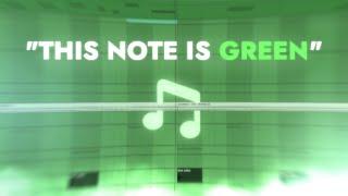 Creating GREEN Music by SEEING COLORS!