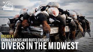 Canvasbacks and Buffleheads - Diver Hunting in the Midwest with Duck Gun Chronicles