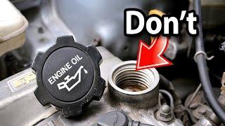 DONT EVER CHANGE THE ENGINE OIL IN YOUR BMW!!