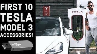 10 MUST HAVE Accessories for the Tesla Model 3!