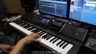 CASIO MZ-X300 music arranger sound demo